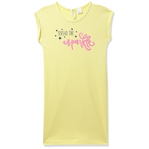 Chromozome Girls Cotton Blend A-Line Above The