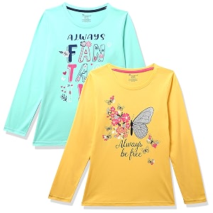 chromozome girl39s regular fit pack of 2 tee