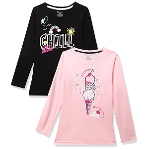 chromozome girl39s regular fit pack of 2 tee