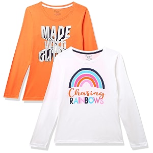 chromozome girl39s regular fit pack of 2 tee