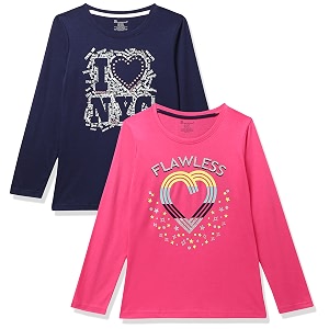 chromozome girl39s regular fit pack of 2 tee