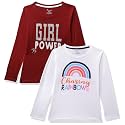 Chromozome Girl's Regular Fit Pack of 2 Tee