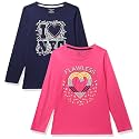 Chromozome Girl's Regular Fit Pack of 2 Tee