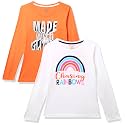 Chromozome Girl's Regular Fit Pack of 2 Tee