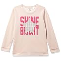 Chromozome Girls Cotton Lurex Round Neck Sweatshirt