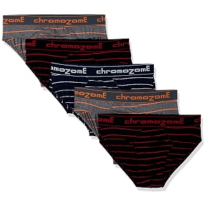 Chromozome Mens Cotton Brief Pack of 5
