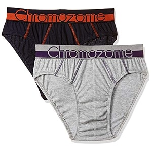 Chromozome Mens Cotton Regular Brief