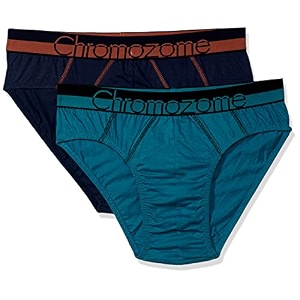 Chromozome Mens Cotton Regular Brief