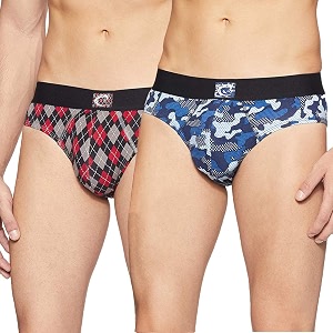 Chromozome Mens Cotton Regular Fit Brief