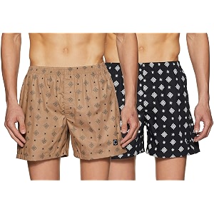 Chromozome Mens Cotton Boxers Regular Printed Pack
