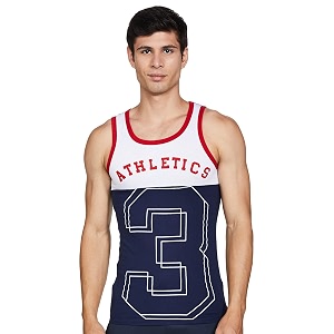 Chromozome Mens Solid Regular Fit Vest
