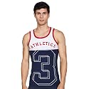 Chromozome Men39s Solid Regular Fit Vest