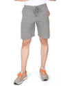 CHROMOZOME Printed Men Dark Grey Basic Shorts