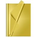 CHRORINE 60 Sheets Gold Tissue Paper Art Gift Wrapping Tissue Paper Bulk for DIY Crafts Decor Birthday Holiday Party （ 20 x 14.5 inches）