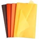 CHRORINE 60 Sheets Tissue Paper Multicolor Art Gift Autumn Wrapping Paper for Thanksgiving Harvest Birthday Party DIY and Craft Decor (Autumn)