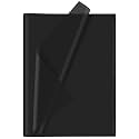 CHRORINE Black Tissue Paper - 60 Sheets for Halloween, Birthday, Holiday &amp; Party Gift Wrapping (20 x 14.5 inches)