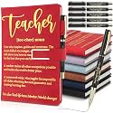 Chuangdi 6 Sets Teacher Appreciation Gifts Bulk Teacher Graduation Notebook
