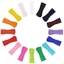 Chuangdi 88 Yards Rick Rack Trim for Sewing Wavy Fringe Ribbon, Multicolor