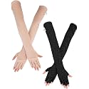 Chuangdi Women UV Protection Long Driving Gloves