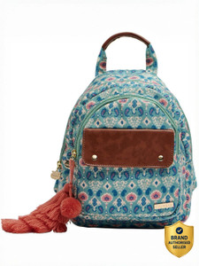 chumbak backpack for women  stylish canvas laptop bag office bag 4 l backpack