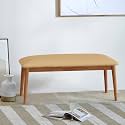 Chumbak Jodhpur Bench - Beach Beige (2 Seater Bench, Sheesham Wood, Beige)