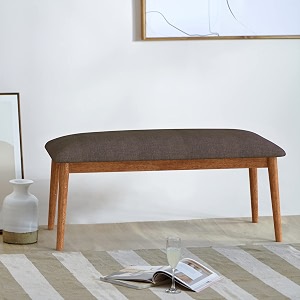 chumbak jodhpur bench - brown coal 2 seater bench sheesham wood brown