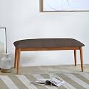 Chumbak Jodhpur Bench - Brown Coal (2 Seater Bench, Sheesham Wood, Brown)