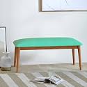 Chumbak Jodhpur Bench - Maldivian Teal (2 Seater Bench, Sheesham Wood, Teal)