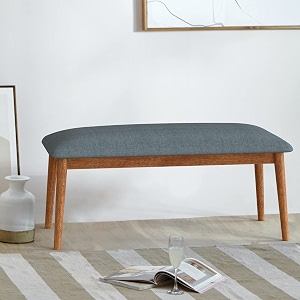 chumbak jodhpur bench - sailor blue 2 seater bench sheesham wood blue