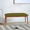 Chumbak Jodhpur Bench - Savanna Green (2 Seater Bench, Sheesham Wood, Green)