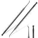 Chumia 2 Pcs Lash Lift Tools Stainless Steel Separator Rods, Black