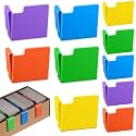 Chunful 10 Pcs Multicolor Card Box Dividers, Max Opening Width:4mm