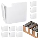 Chunful 10 Pcs White Card Box Dividers, Max Opening Width:4mm