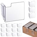 Chunful 20 Pcs Transparent Card Box Dividers, Max Opening Width:4mm