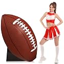 Chunful 4 ft Large Football Cardboard Cutout Stand up Life Size Football