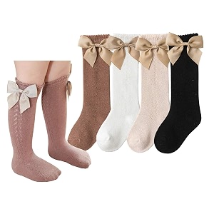 CHUNG Toddler Baby Girls Knee Hight Stocking