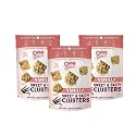 Chunk Nibbles Original Vanilla Snack Clusters - Grandma Cuddy’s Recipe with Pretzels, Corn Squares & Peanuts - Sweet & Salty Classic, Handcrafted, Small Batch - 4.25oz Resealable Pouch (3 Pack)