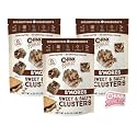 Chunk Nibbles S’mores Snack Clusters - Campfire-Inspired Treat with Marshmallows, Graham Crackers, Pretzels &amp; Chocolate - Small Batch, Handcrafted - Gourmet Treat - 4.25oz Resealable Pouch (3 Pack)