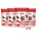 Chunk Nibbles Strawberry Snack Clusters and Exclusive Sticker Bundle - Real Freeze-Dried Strawberries, Pretzels & Corn Squares - Gourmet Fruity Sweet & Salty Snack, Handcrafted, No Artificial Colors - 4.25oz Resealabl