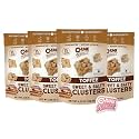 Chunk Nibbles Toffee Snack Clusters and Exclusive Sticker Bundle -Buttery Milk Chocolate Toffee with Pretzels & Corn Squares - Award-Winning Gourmet Treat, Small Batch, Handcrafted - 4.25oz Resealable Pouch (4 Pack)