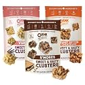 Chunk Nibbles Variety Snack Pack - S'mores, Vanilla, &amp; Peanut Butter Chocolate Clusters - Gourmet Sweet &amp; Salty Treat - Handcrafted, No Artificial Colors - 4.25oz Resealable Pouch (3 Pack)