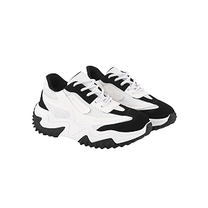 Chunky Platform Sneakers for Women Colorblock