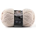 Super Soft Chunky Chenille Yarn for Crocheting & Knitting - 3.52oz/38.2yd per Skein, Ultra Plush Velvet Yarn for Baby Blankets, Amigurumi & Crafts, Khaki, 1 Skein