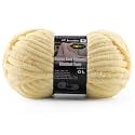 Super Soft Chunky Chenille Yarn for Crocheting &amp; Knitting - 3.52oz/38.2yd per Skein, Ultra Plush Velvet Yarn for Baby Blankets, Amigurumi &amp; Crafts, Soft Yellow, 1 Skein