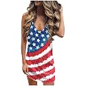 CHUNTIANRAN Mini Dress for Women Swimsuit Coverup Beach Hawaiian Tank Dress