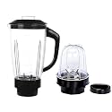 Chutney Mixer grinders Jars Stainless Steel with Teeth Lock and Strong Coupler Suitable for All Mixers Grinder Kitchen Accessories for Dry Wet Mixture Dosa Batter (300 Ml &amp; 1500 Ml Juicer Jar)