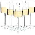 Ciaell 12 Pack Plastic Wine Glasses for Weddings Outdoor Gatherings