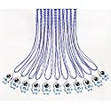 CiciBear 18 Pack Astronaut Necklace Party Favors with Mardi Gras Beads for Outer Space Party Favors, Wedding,Boy Kids Birthday Celebrations, Blue