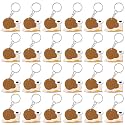 CiciBear 24 Pack Keychains Party Favors for Snail Girls Baby Shower First Birthday Reptile Camping Party, Goodie Bag Stuffer, Kids Birthday, Carnival Rewards