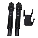 ciciglow Wireless Microphones, Professional Dual Wireless Microphone with Rechargeable Receiver, Studio Grade Sound Pick Up Mic Head, Microphone for Singing, Speech